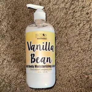 The lotion company-Vanilla Bean Moisturizing Lotion 16oz  brand new